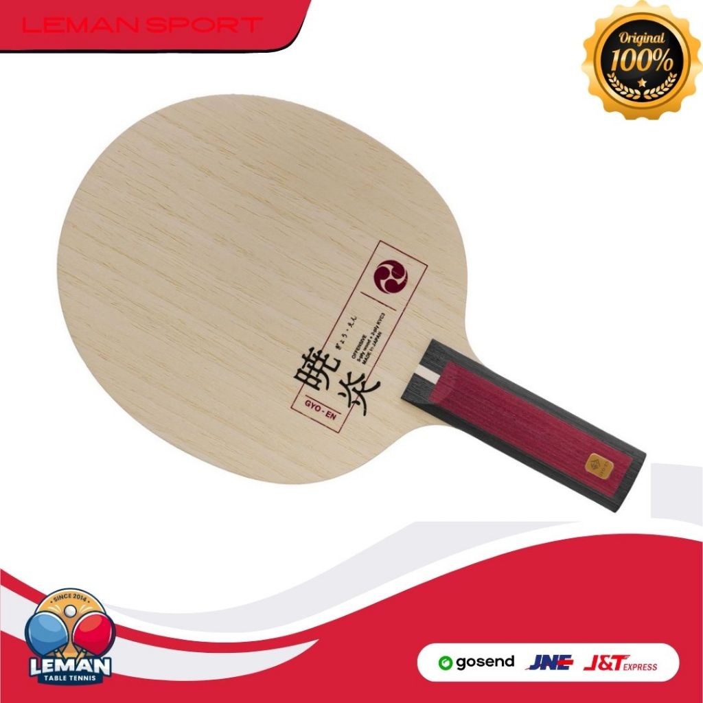Kayu Bet Pingpong Nittaku Irodori Gyo en / Bet Tenis Meja