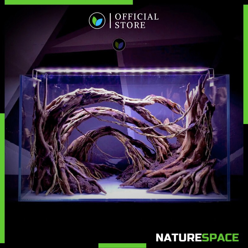 HARDSCAPE AQUASCAPE JUNGLE STYLE TERSEDIA UKURAN 30 SAMPAI 100 CM (untuk dekorasi akuarium) DENGAN B