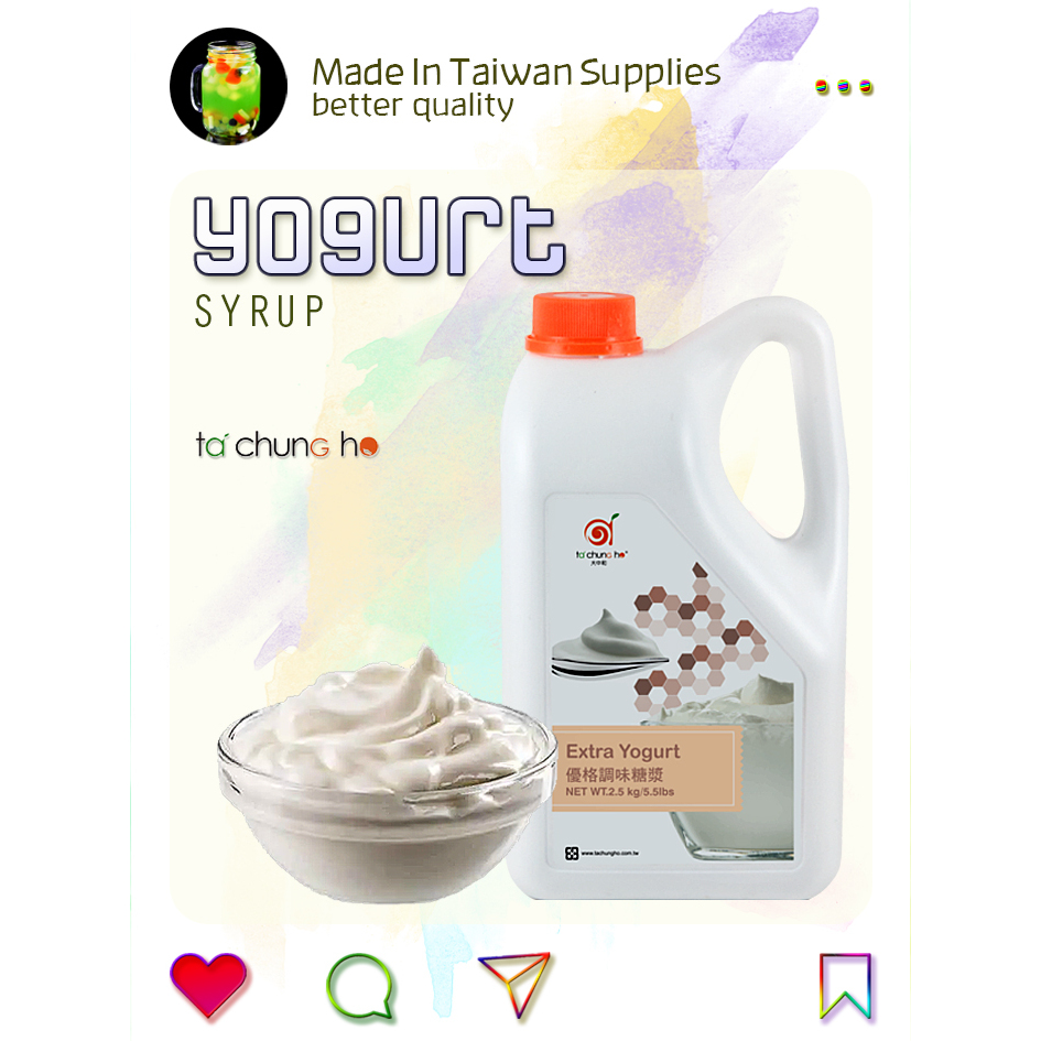 

Yogurt Syrup Taiwan 2.5 kg Sirup Yogurt