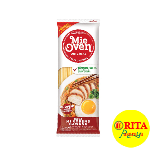 

Mie Oven Mie Instan Goreng Rasa Bawang 70 Gr
