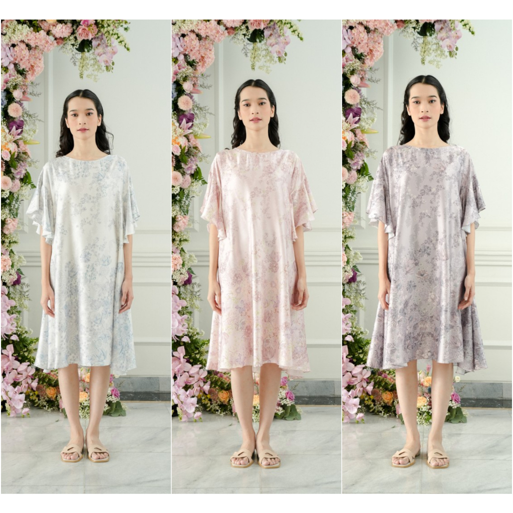 Anyelir Loungewear Dress Wearing Klamby Sale