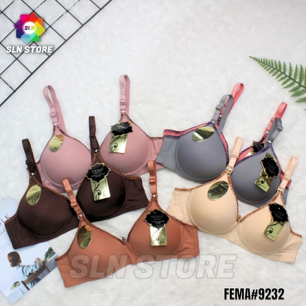 SLN - BRA FEMA ORIGINAL / BH BUSA TANPA KAWAT FEMA - 9232