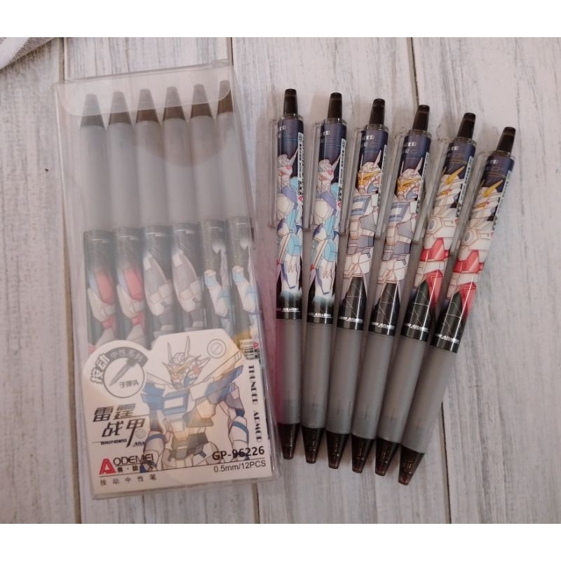 

12PC) BULPOIN GEL AODEMEI CETREK GP-96226 0.5 HITAM