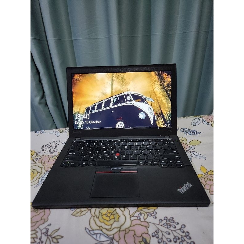 LAPTOP NOTEBOOK LENOVO THINKPAD X260 CORE I5-6300U RAM 8GB - 256GB SSD BEKAS NO MINUS