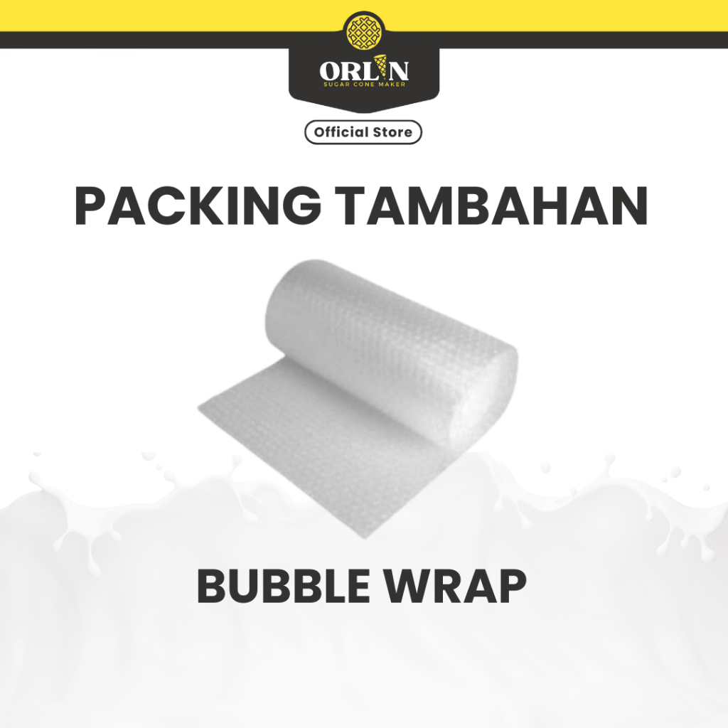 

Extra Packing Tambahan Bubble Wrap Tanpa Dus