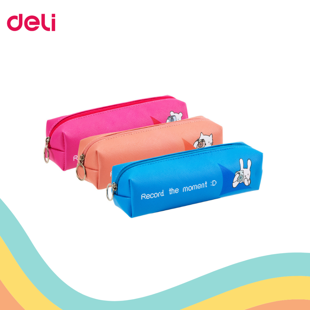 

TEMPAT PENSIL RIT DELI H-915 (1 PCS)