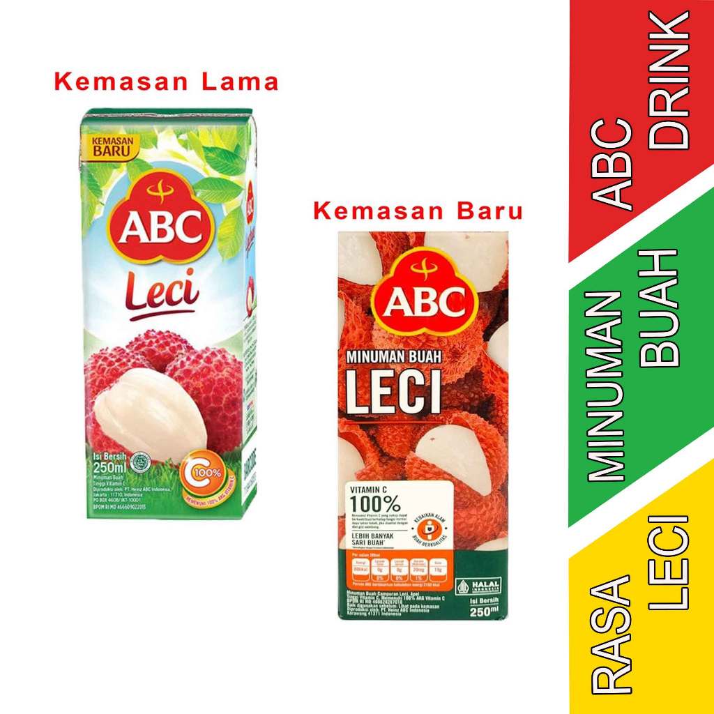 

Minuman Rasa Leci - Abc Drink - Minuman Jus Buah - 250ml