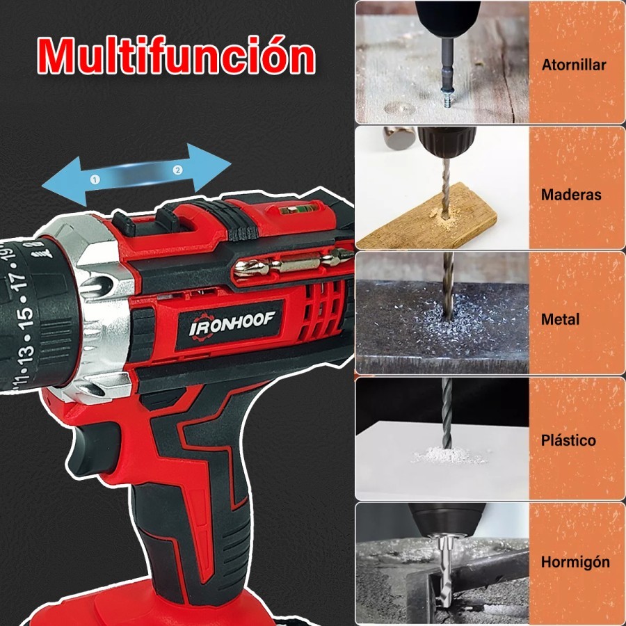 Mesin Bor Impact Drill / Bor baterai / Bor Tanpa Kabel / Bor Listrik 24V / Bor Listrik Set / Bor Tangan Listrik