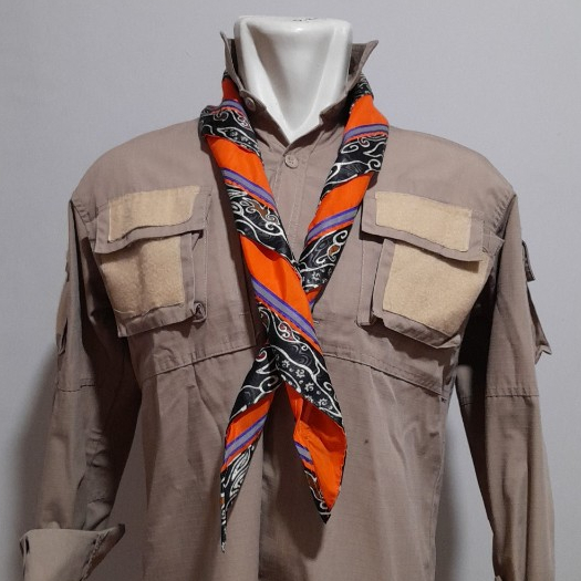 SCRAF PRAMUKA/ PRAMUKA SCRAF MOTIF BATIK NUSANTARA