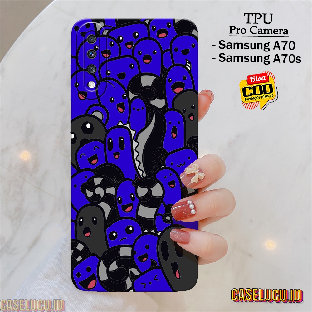 Casing Hp Samsung A70 / A70S Terbaru - Fashion Case Grafiti - Case Samsung A70 / A70S - Soft Case Hp