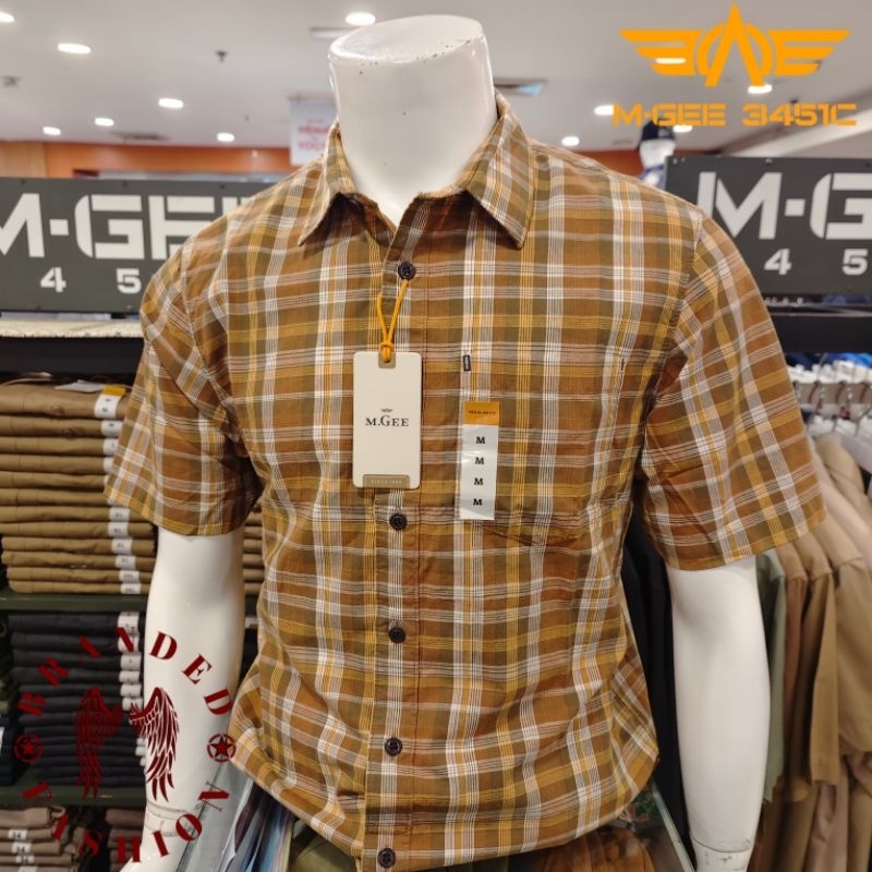 MGEE BIPSP KEMEJA LENGAN PENDEK ALTO C126 BROWN