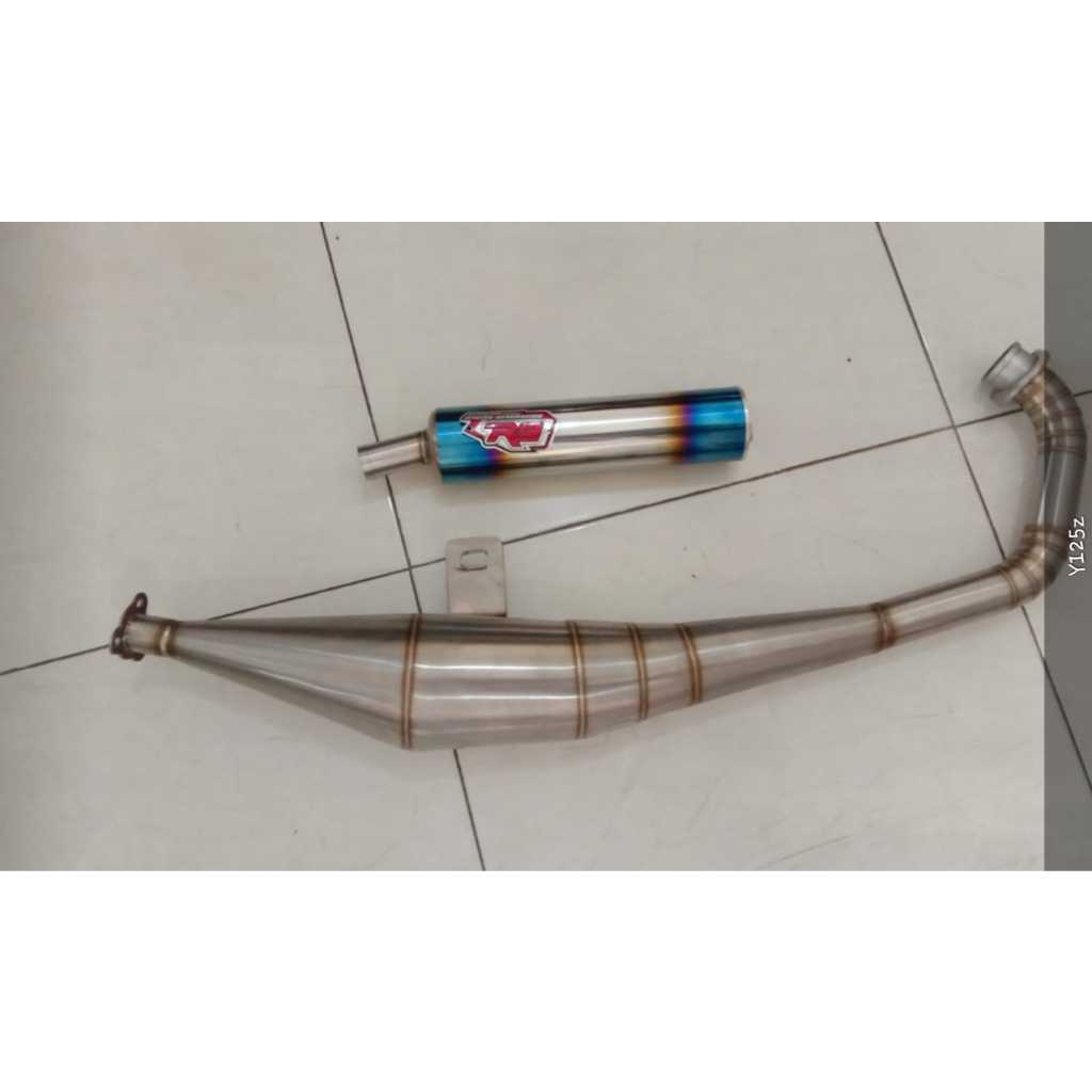Knalpot R9 Stainless Yamaha 125zr  Y125z