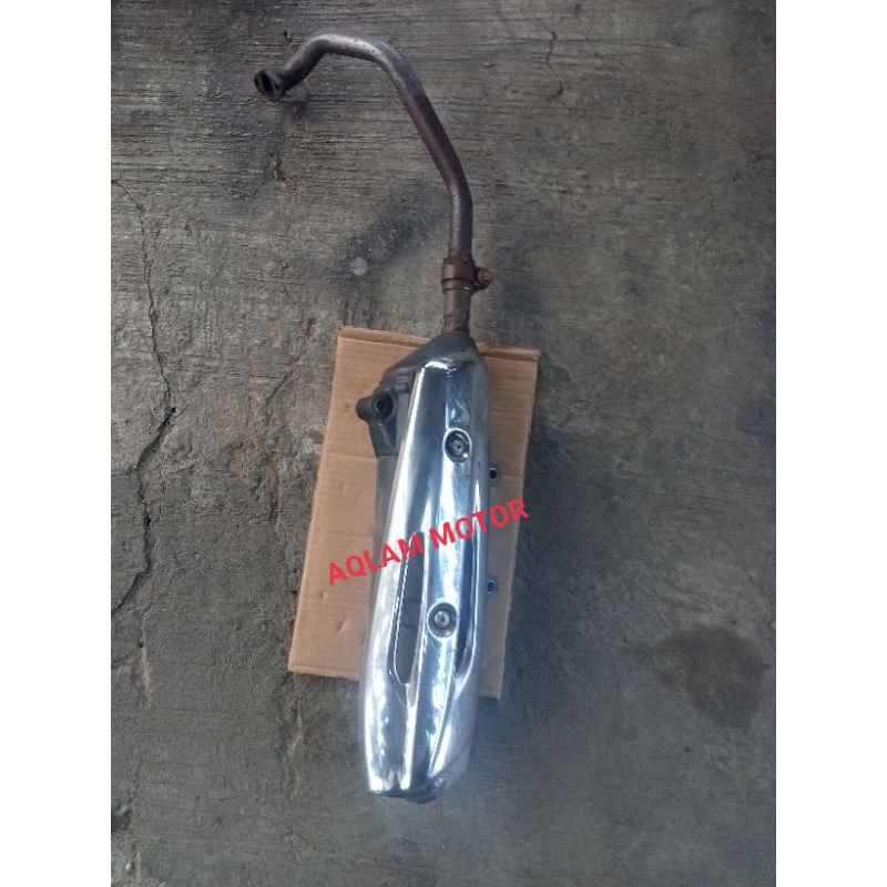 Knalpot standar Suzuki skywave Hayate / Original copotan