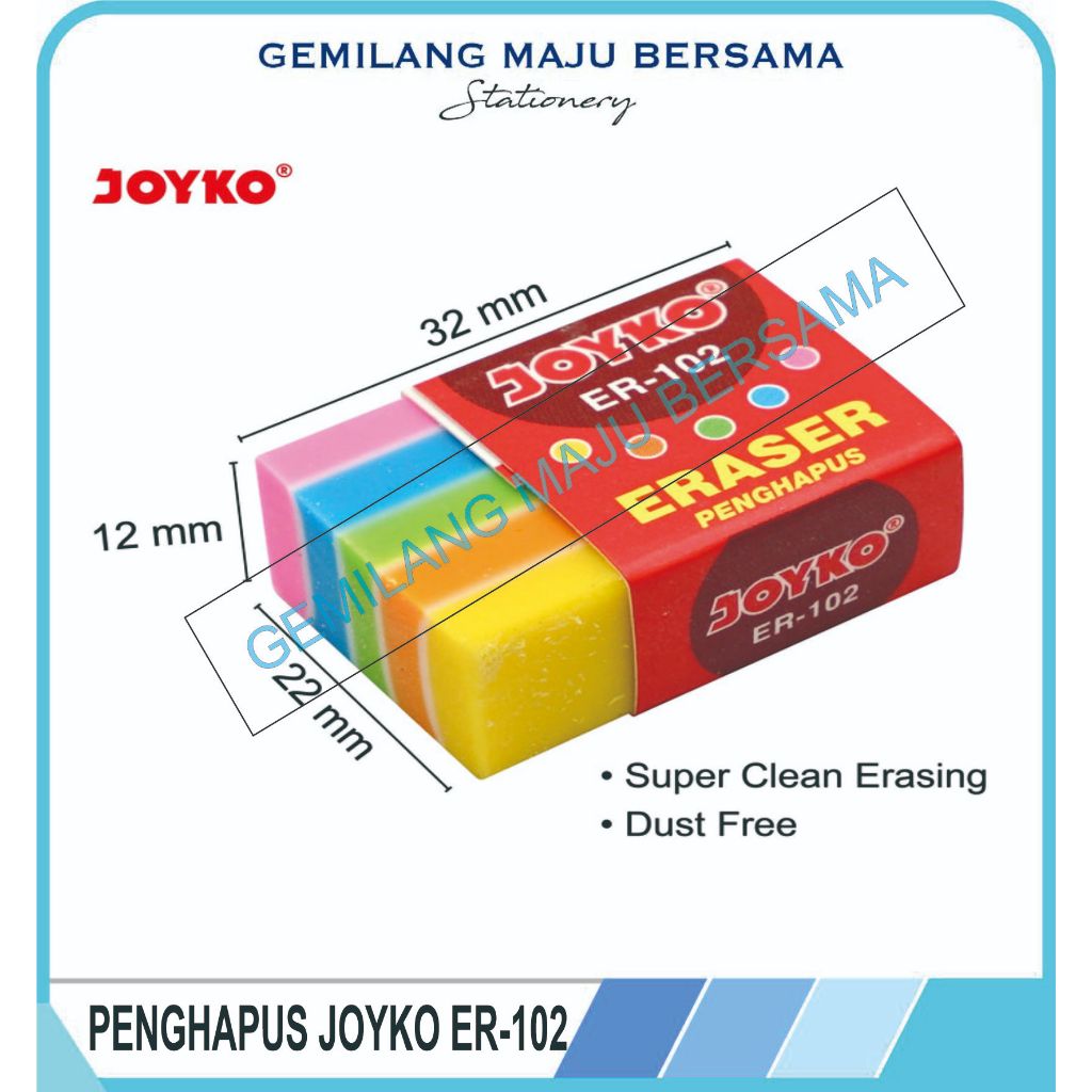 

Penghapus / Eraser Joyko ER-102