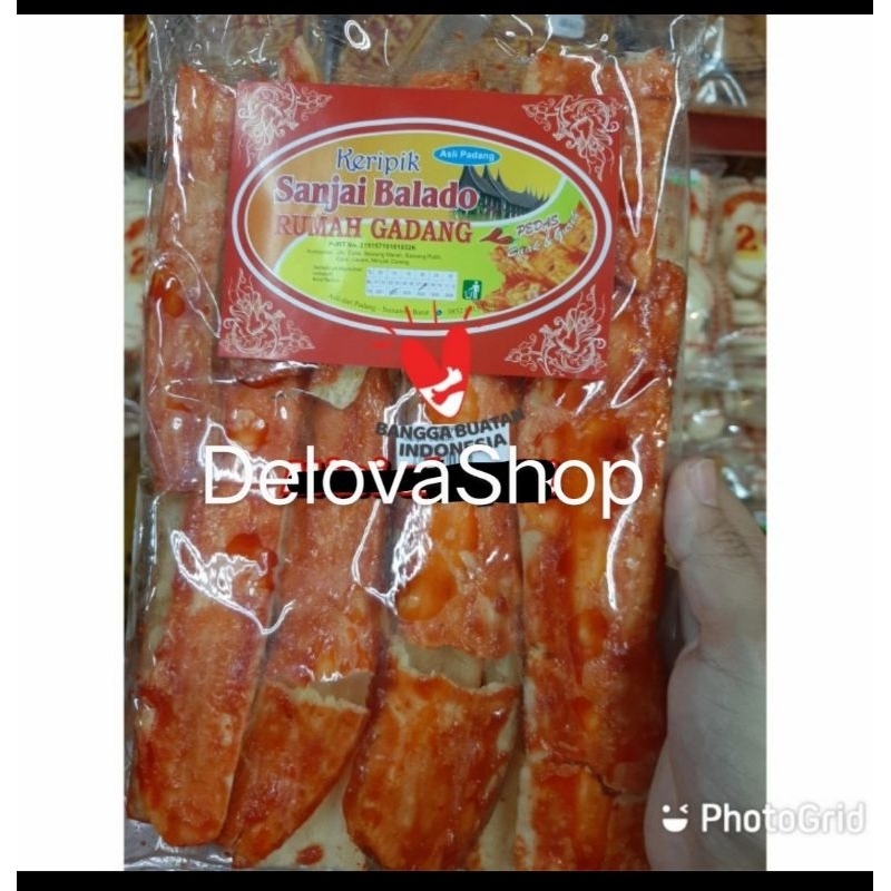 

Keripik Sanjai Balado Rumah Gadang