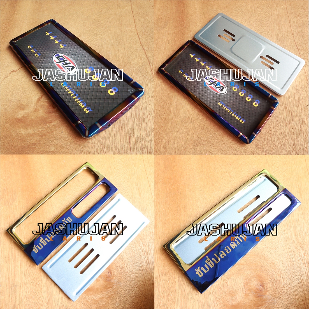 Dudukan Plat Nomor Twotone Cover Tutup Plat Nomor Motor Variasi Motor