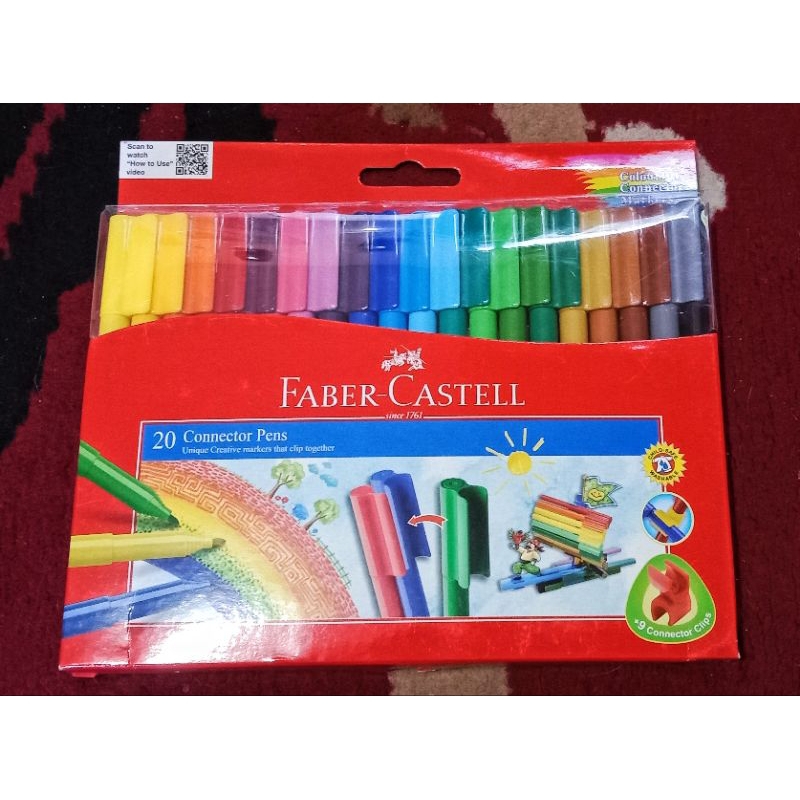 

Faber Castell Connector Pens 20 warna