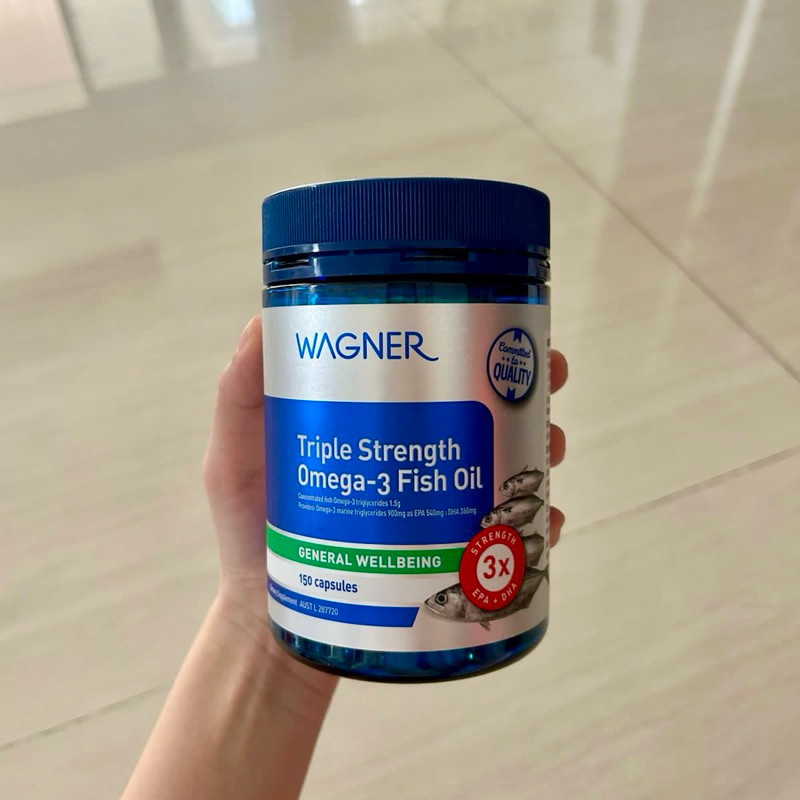 WAGNER AUSTRALIA TRIPLE STRENGTH FISH OIL OMEGA 3
