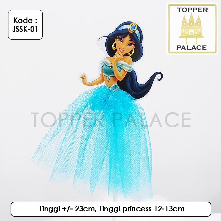 

Cake topper Princess l Cupcake topper Jasmine Aladin