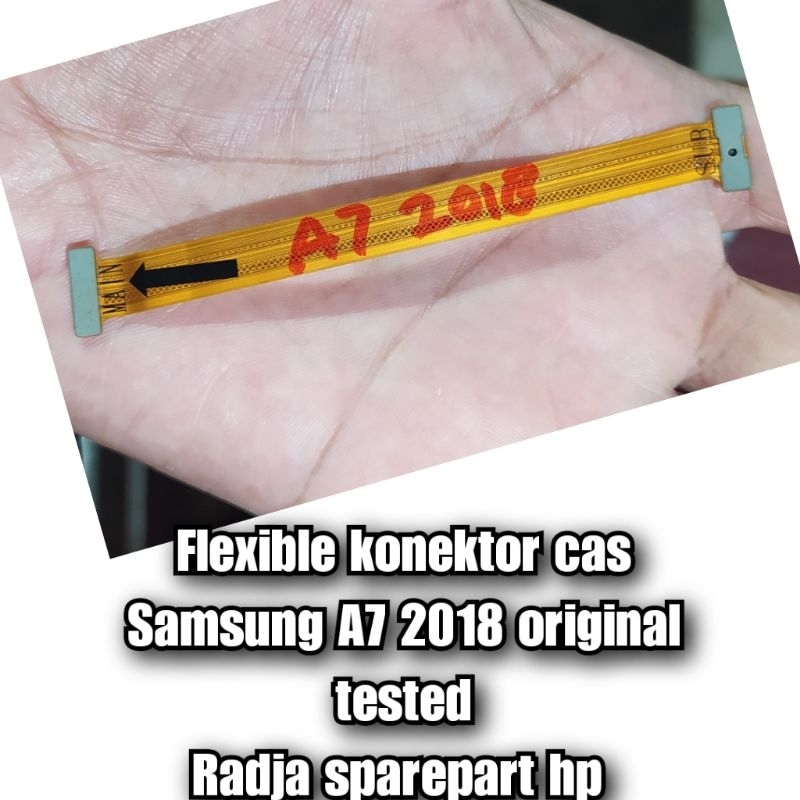 Flexible konektor cas Samsung A7 2018 original