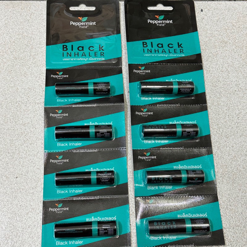Black Inhaler Peppermint