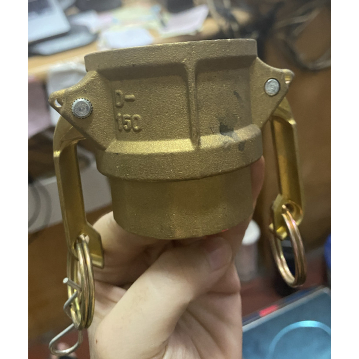 

Camlock type D 1-1/2 / bahan Kuningan Brass Limited