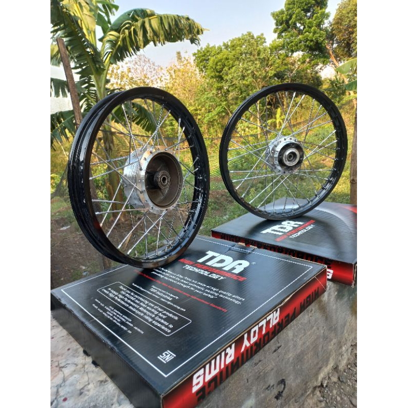 roda velg set tdr pnp tromol jupiter z mx vega & fiz r