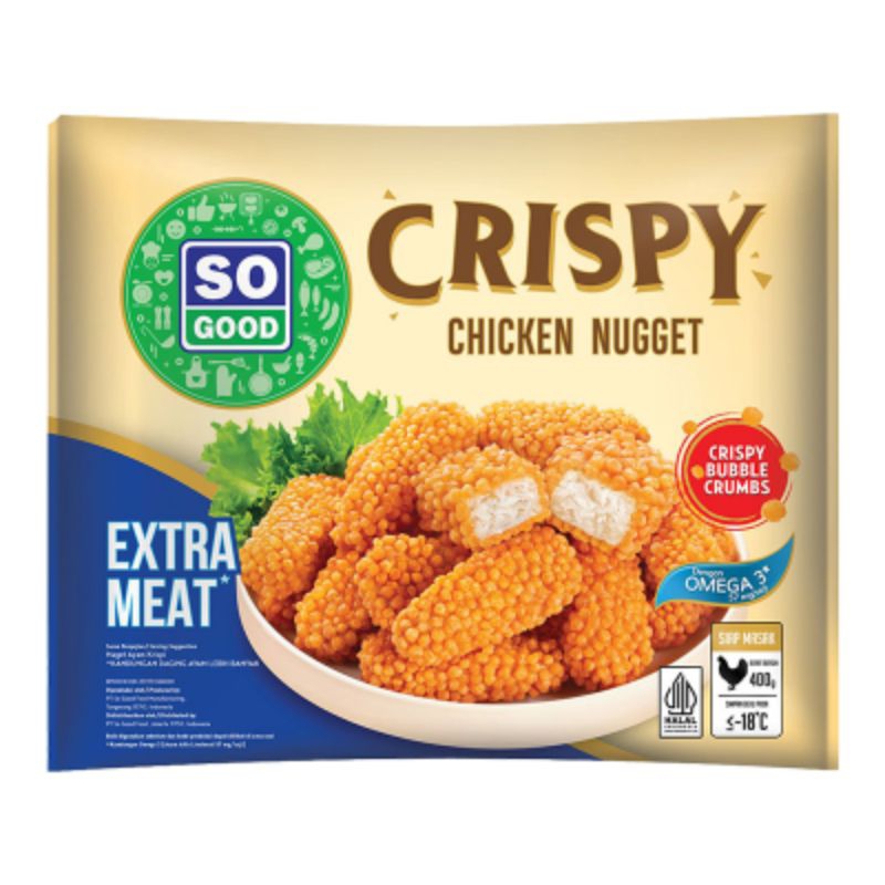 

SO GOOD Crispy Chicken Nugget 400 g