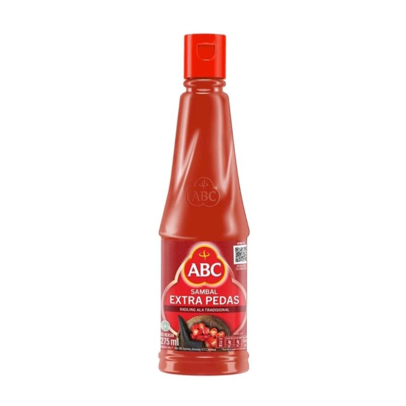 

ABC SAMBAL SAOS EXTRA PEDAS 275 ML, 135 ML