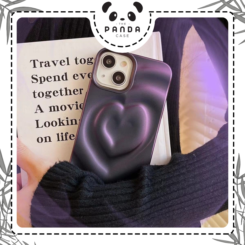 [ TPC ] iPhone Case Soft Case Cool LOVE Glossy Bumper Casing Phone Case Camera Protection Shockproof