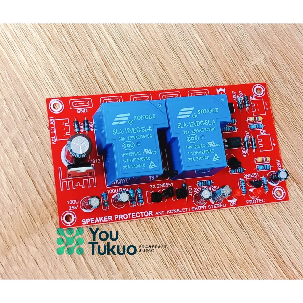 Kit Speaker Protektor Anti Short/konslet