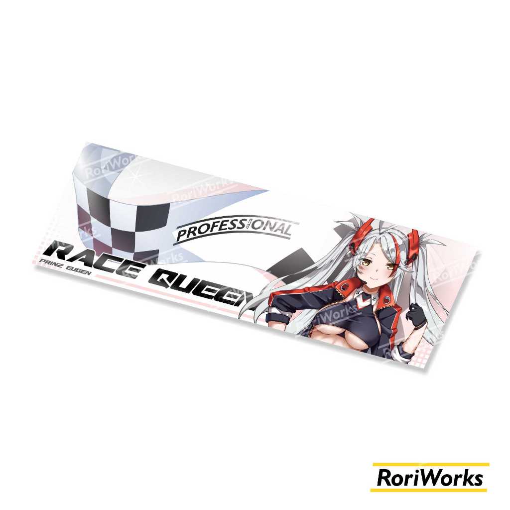 Stiker Slap - Prinz Eugen Race Queen | Azur Lane
