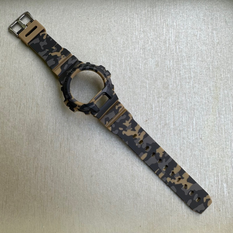 bnb dw6900 army bezel dan strap g shock dw 6900 army aftermarket tali g-shock dw-6900 kw