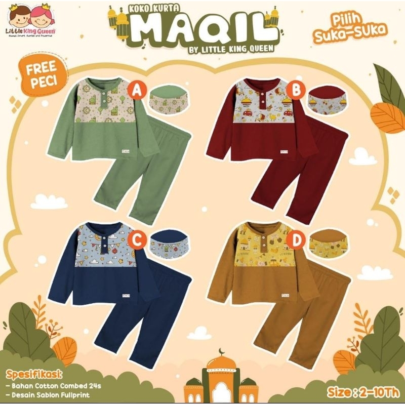 Koko Kurta Set Maqil Edisi Series Ramadhan