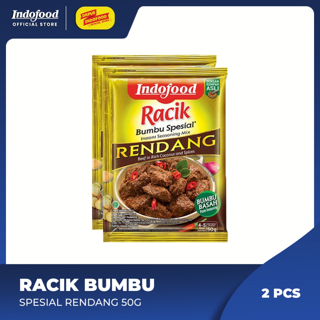 

2 Pcs - Racik Bumbu Spesial Rendang 50g