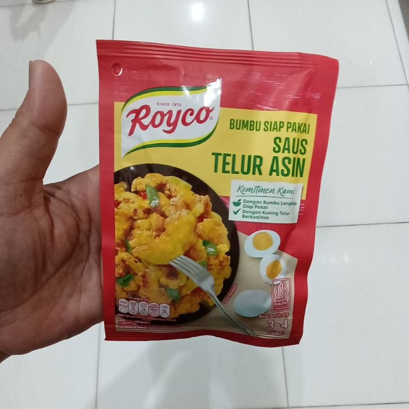 

Mahbubah - Royco 22 g Bumbu Siap Pakai Saus Telur Asin