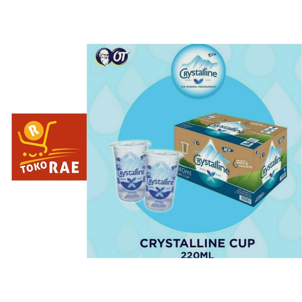 

CRYSTALIN CUP GELAS 220ML isi 48