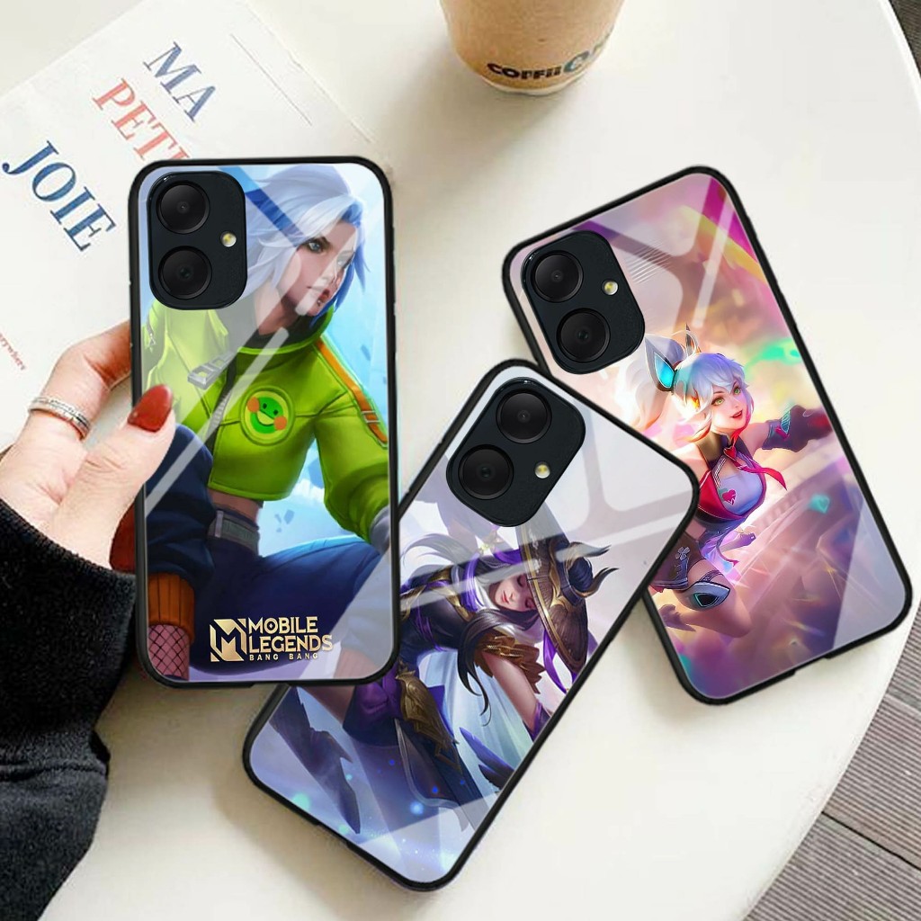 Softcase kaca Samsung A05 A05s - kesing hp Samsung A05 A05s - Case Samsung A05 A05s - Case Cantik Sa