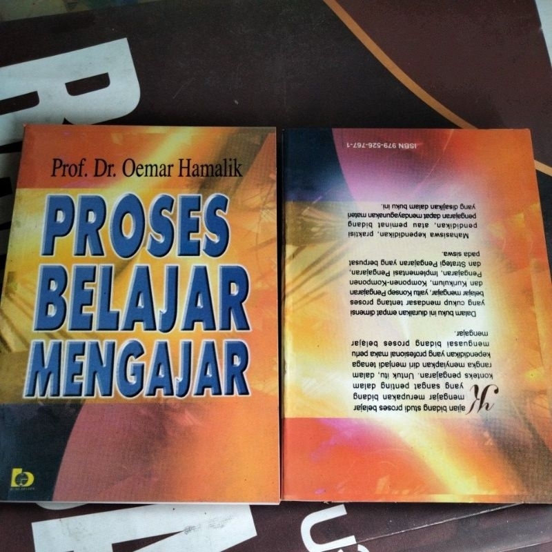 proses belajar mengajar oemar hamalik