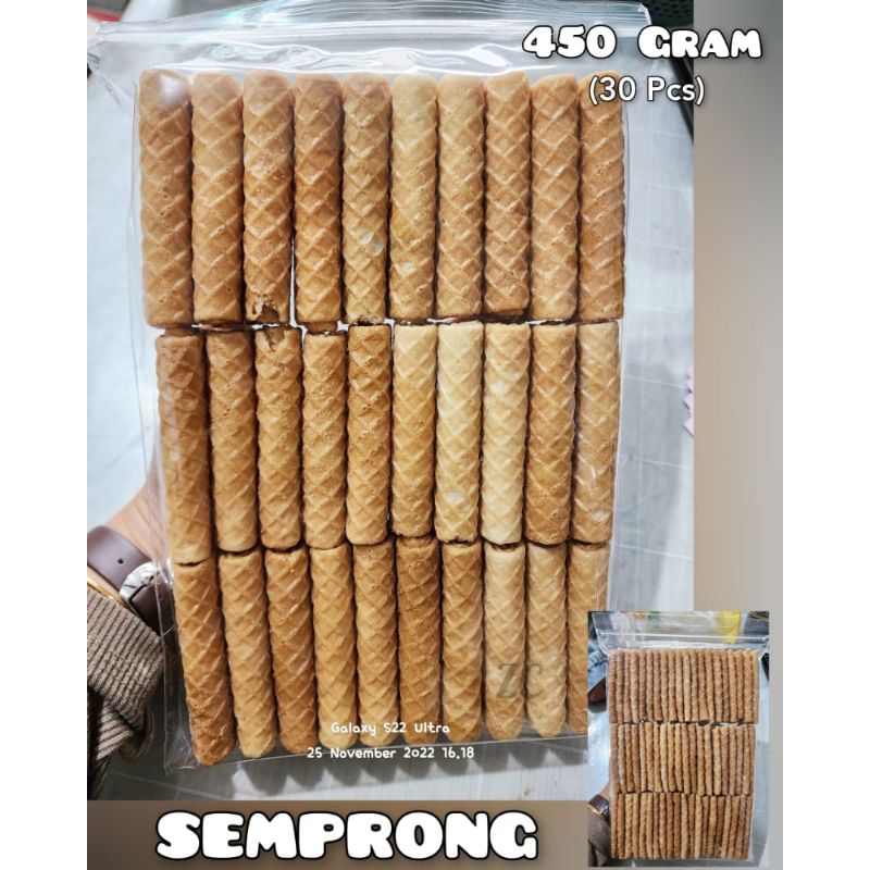 

Kue Semprong 450gram (30 biji)