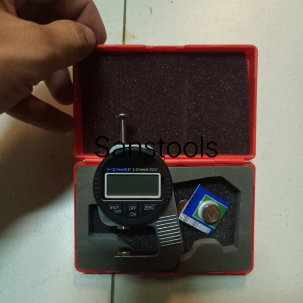 

Mini digital thickness gauge alat ukur tes ketebalan kain kulit karton Berkualitas