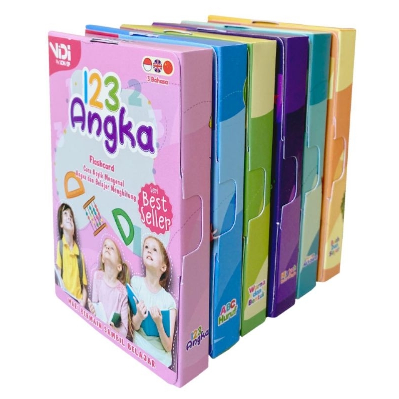 KONSEP STUDIO - VIDI FLASH CARD KARTU BELAJAR KOSAKATA ANAK