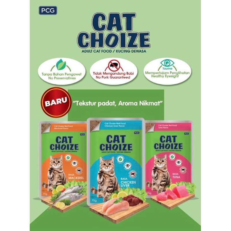 

CAT CHOIZE POUCH/ SACHET Wet Food Adult