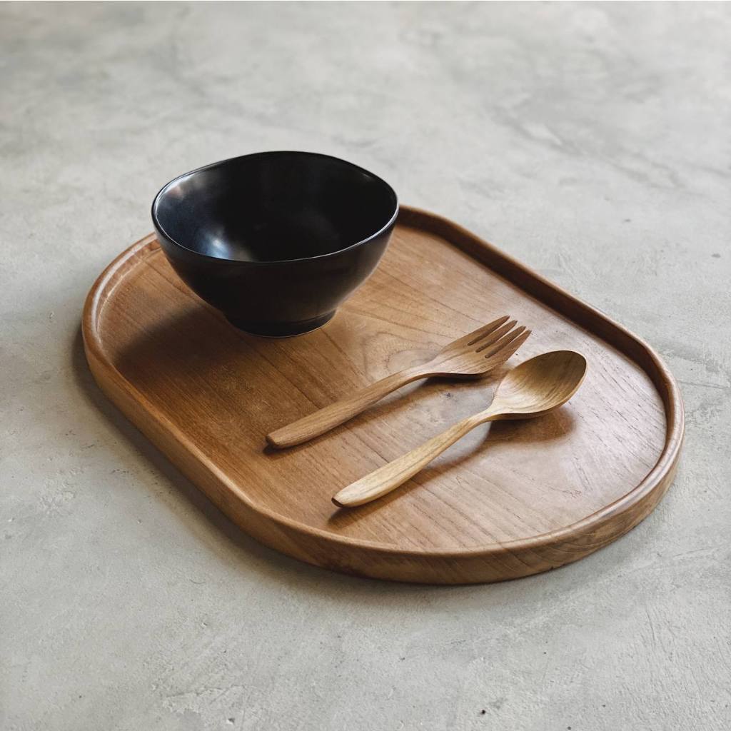 TORE | Nampan / Tray Kayu Oval