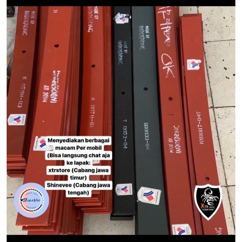 1 Set Per Ekstra Belakang Canter / 1 Set Per Helper PS125 Dijamin Indospring