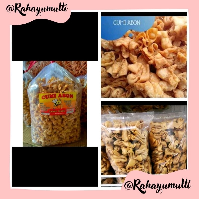 

Snack Camilan Cumi Abon Cap Lebah Madu 250gr ||500gr Enak Gurih
