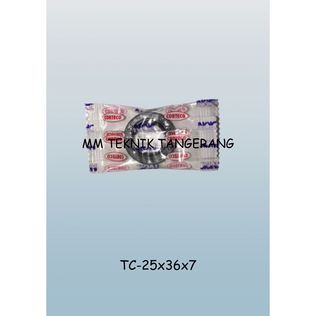 Oil seal TC 25x36x7 merk NOK 25 x 36 x 7 karet oli sil shock breaker 25 36 7