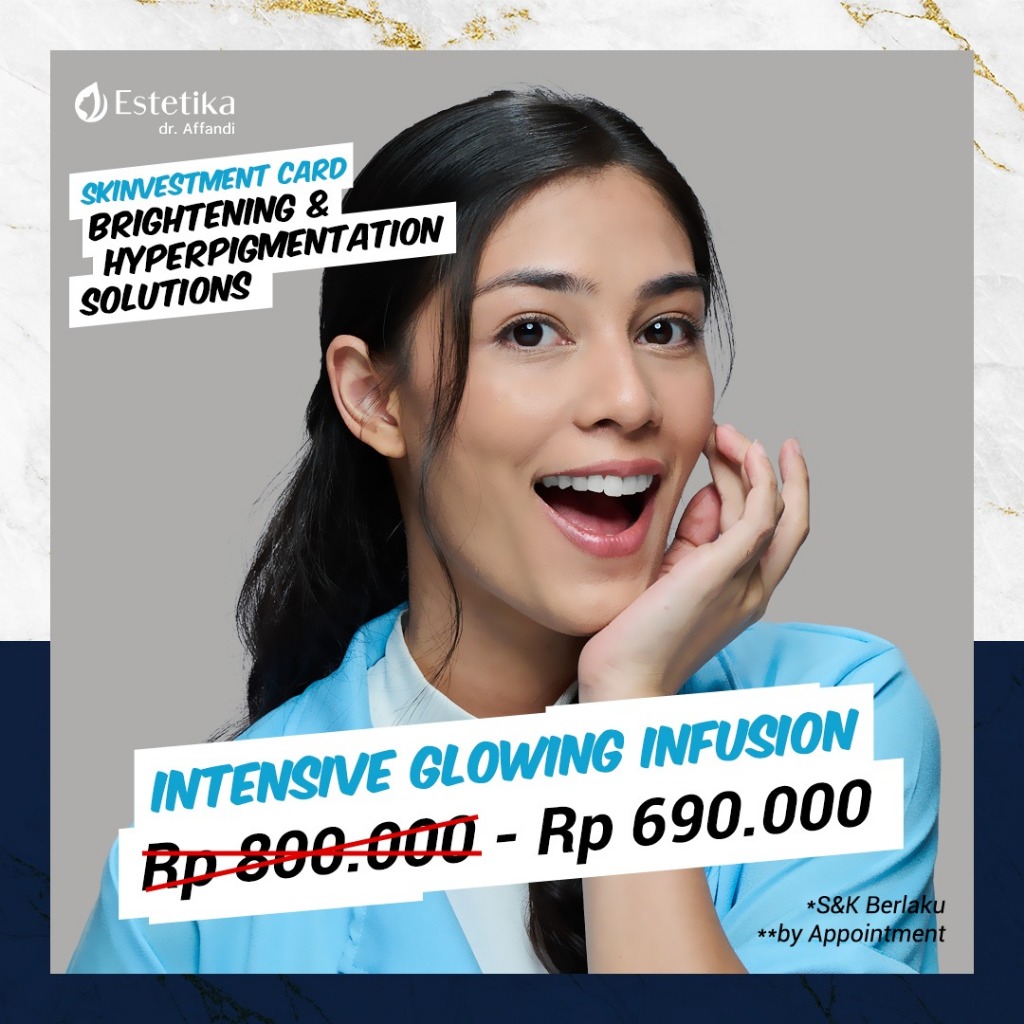 Skinvestment Card Intensive Glowing Infusion - Estetika dr. Affandi