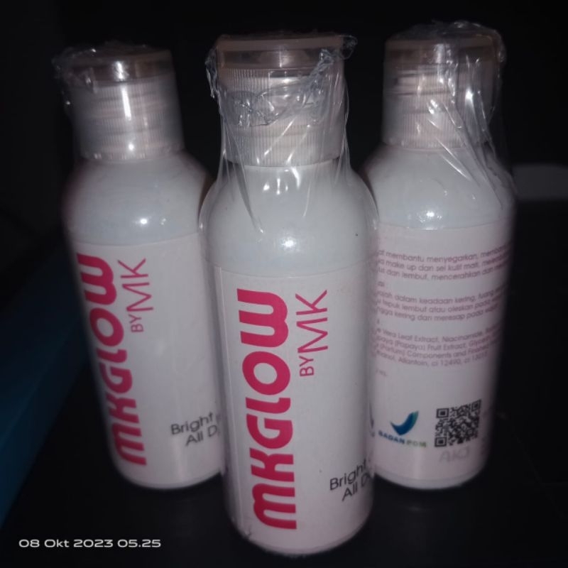 Eceran toner dan sabun MK glow