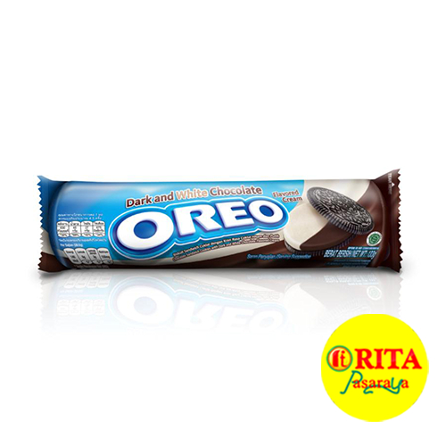 

Oreo Biskuit Dark & White Chocolate Regular 119.6 Gr